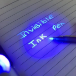 Invisible Ink Pen with LED Light